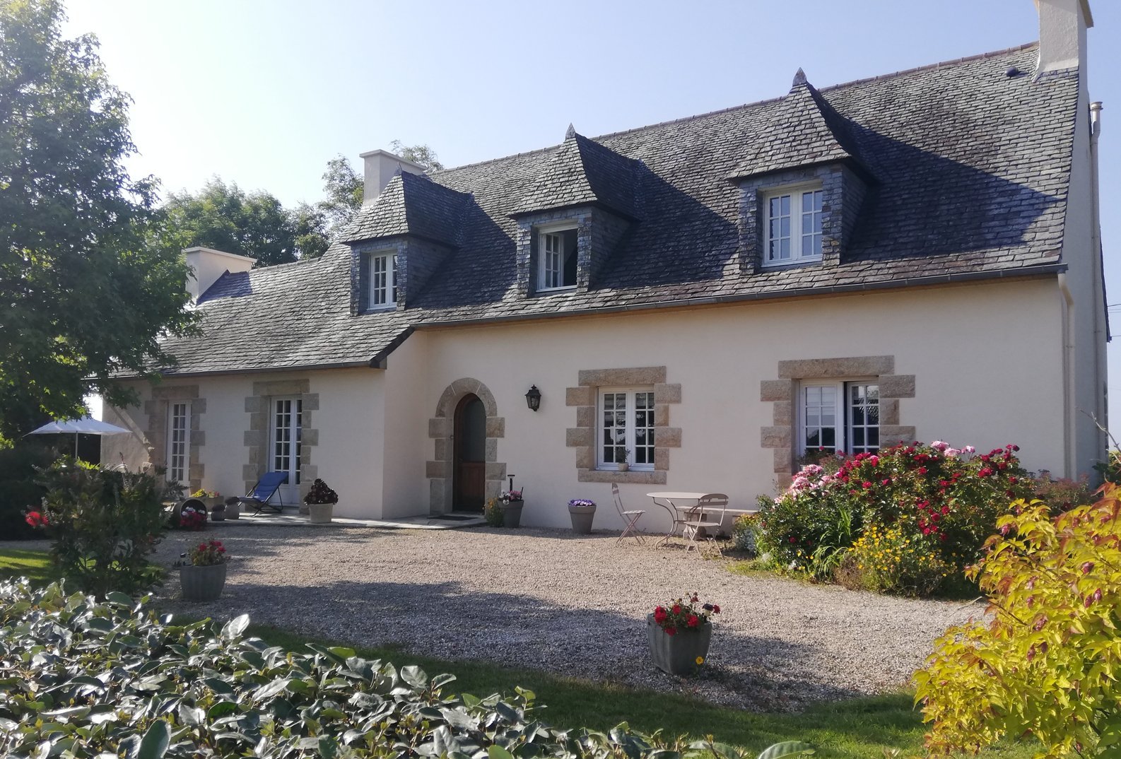 Le Tregonnec, Chambres d'hôtes près de Morlaix, Roscoff, chambres et chambre  familiale Plouvorn, Bretagne - Finistère - pays du Léon