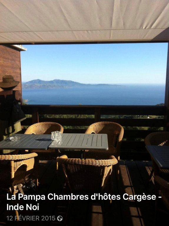 La Pampa Chambres d'hôtes, chambre, appartement et chambre familiale  Cargèse, Corse du Sud