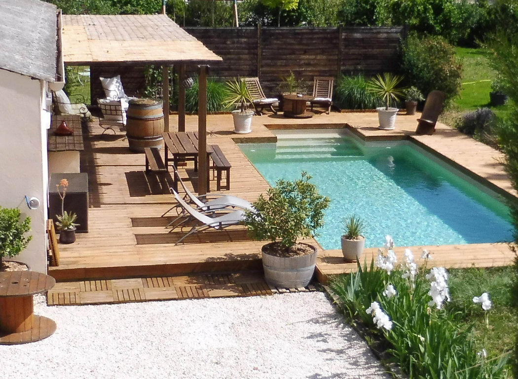 Chambres d'hôtes avec piscine, calme, proche Avignon, chambre, chambre  familiale et studio Le Pontet, Provence